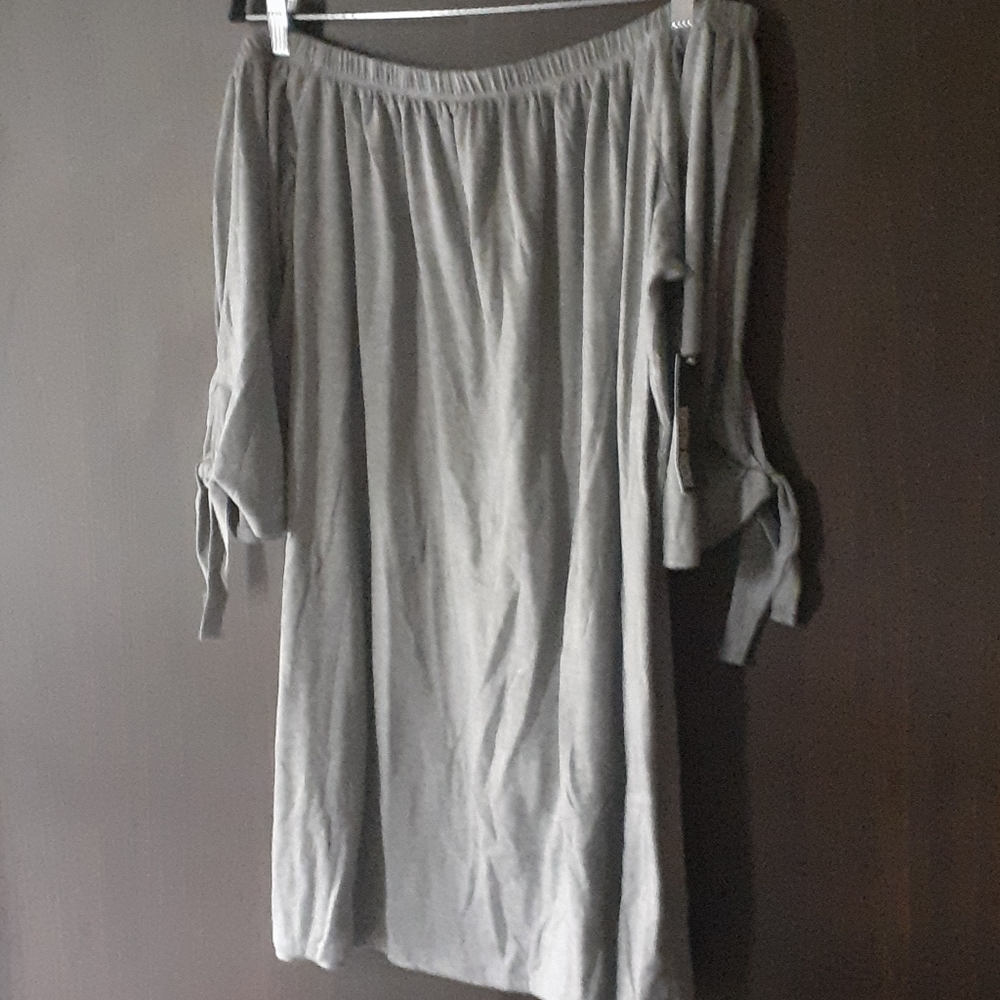 Off the Shoulders Mini Dress